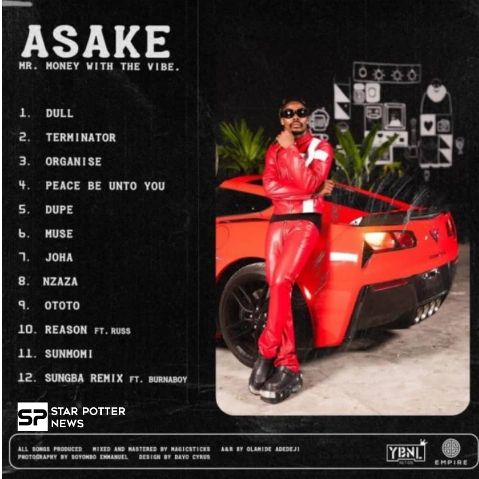 [Album] Mr Money with the vibe by Asake