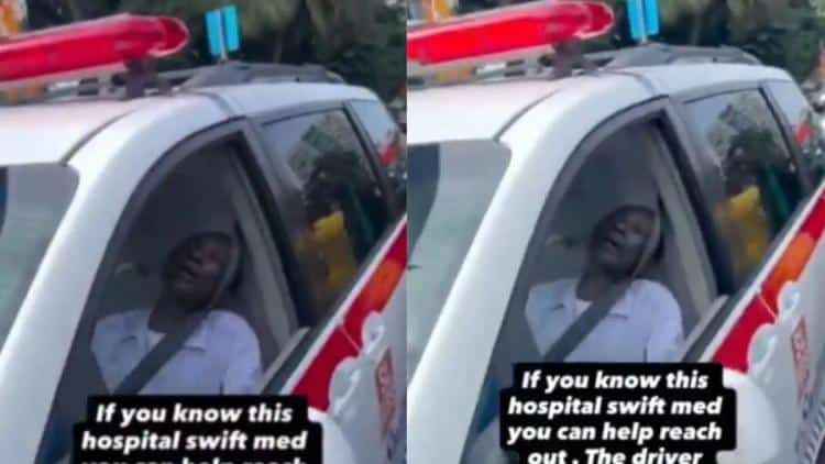 Elderly Ambulance Driver Dies In A Lagos Traffic While Driving Patient To Hospital Clip Goes Viral Watch